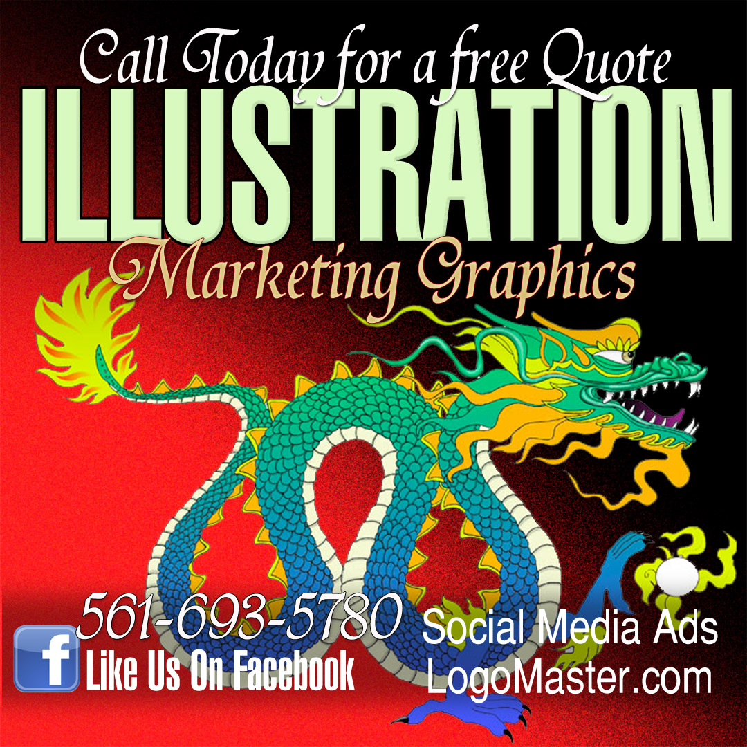 Florida Illustration Services and unique logo designs