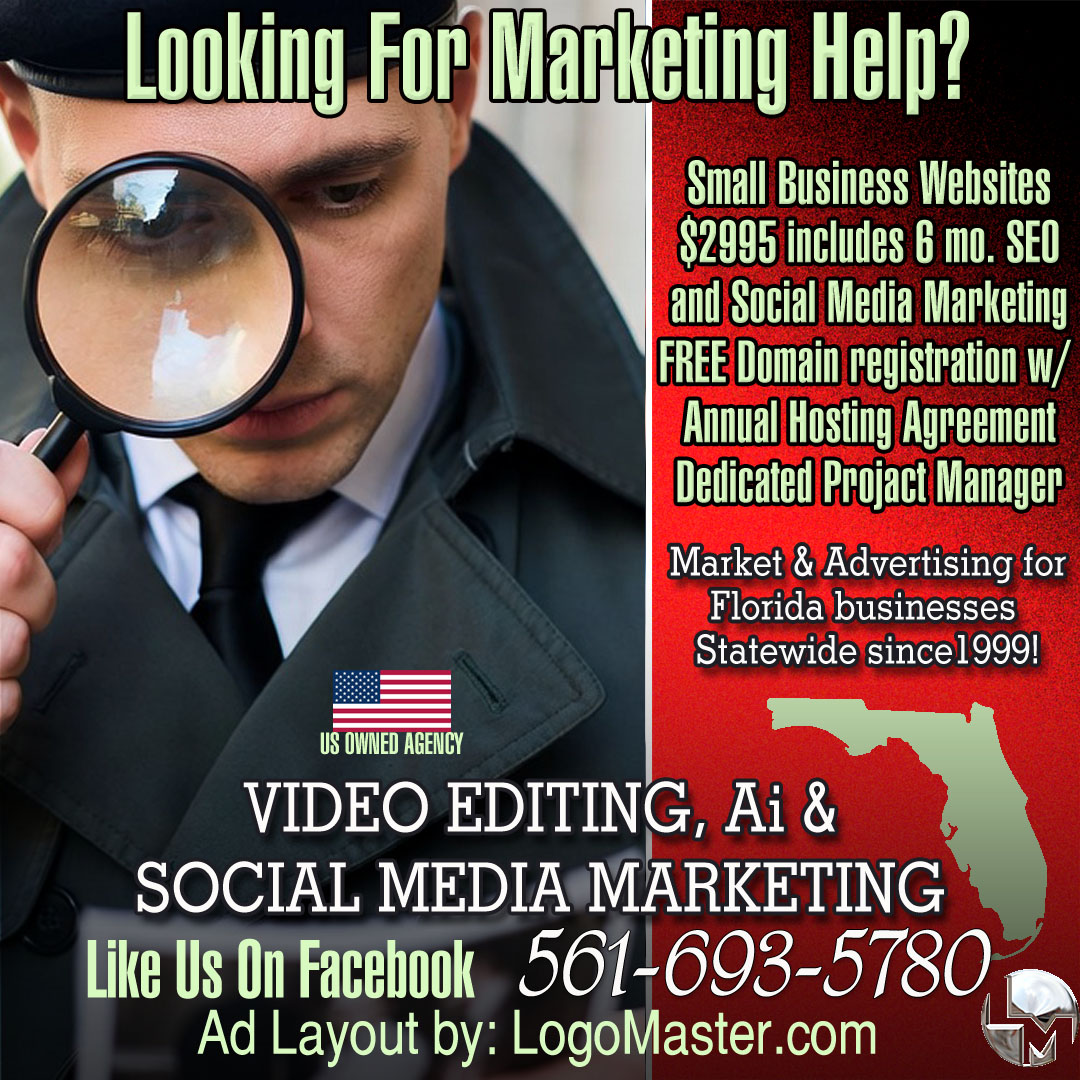 Web Design and Marketing Agency in Florida since 1999 